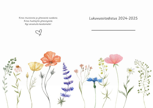 Lukuvuositodistuksen kansi