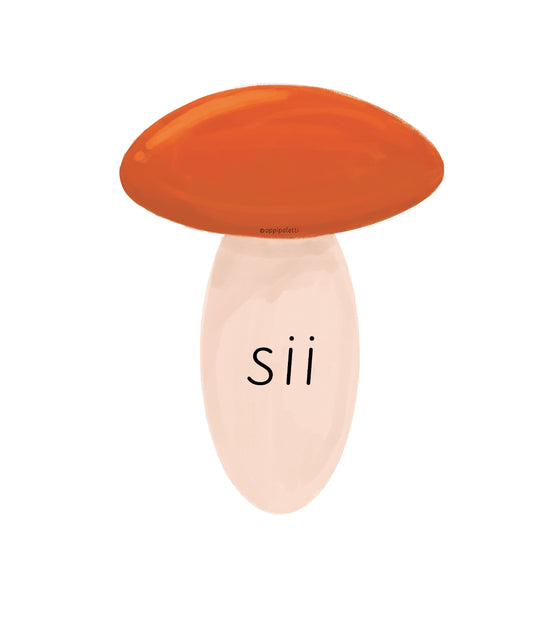 Sienileikki S-kirjain